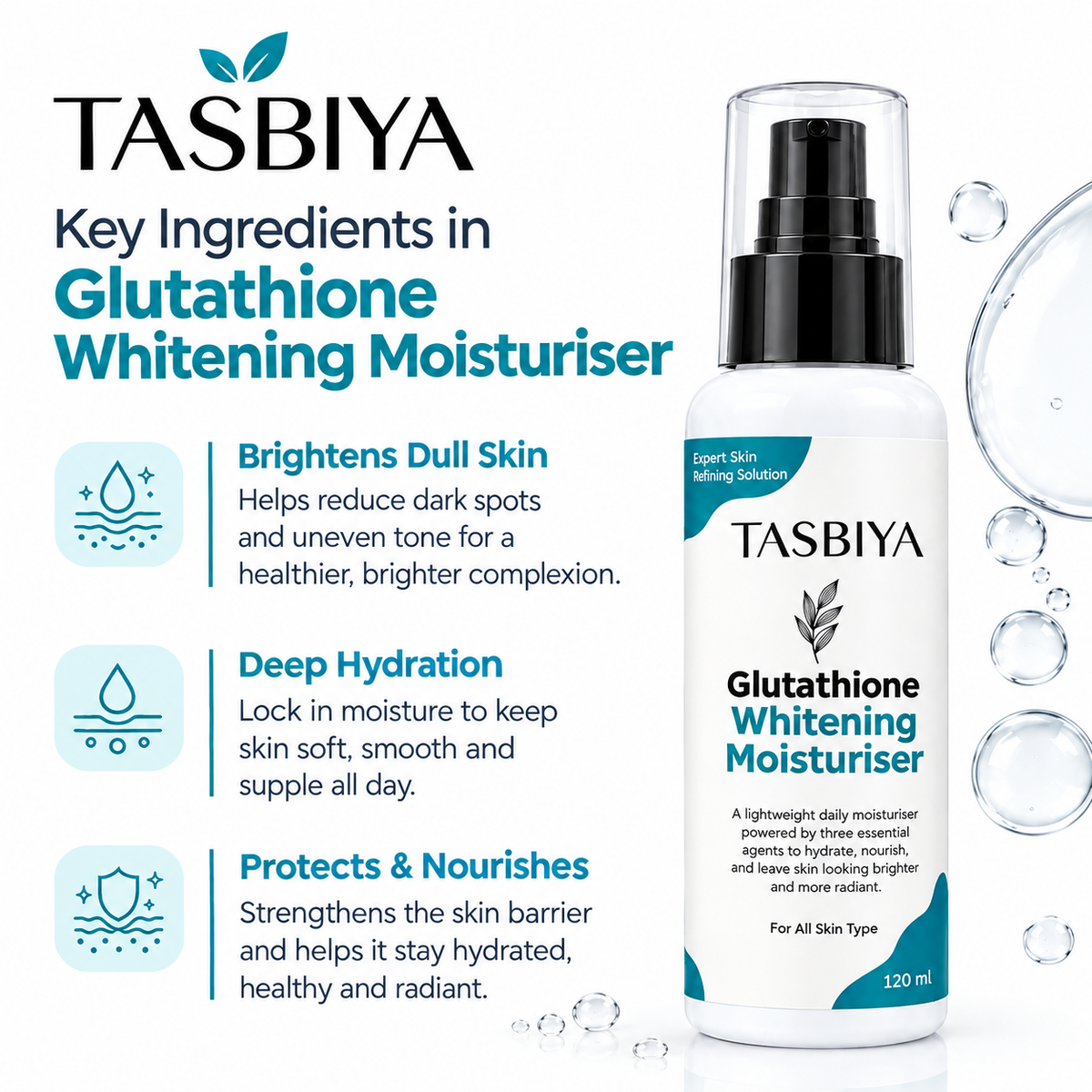 Glutathione Whitening Moisturiser
